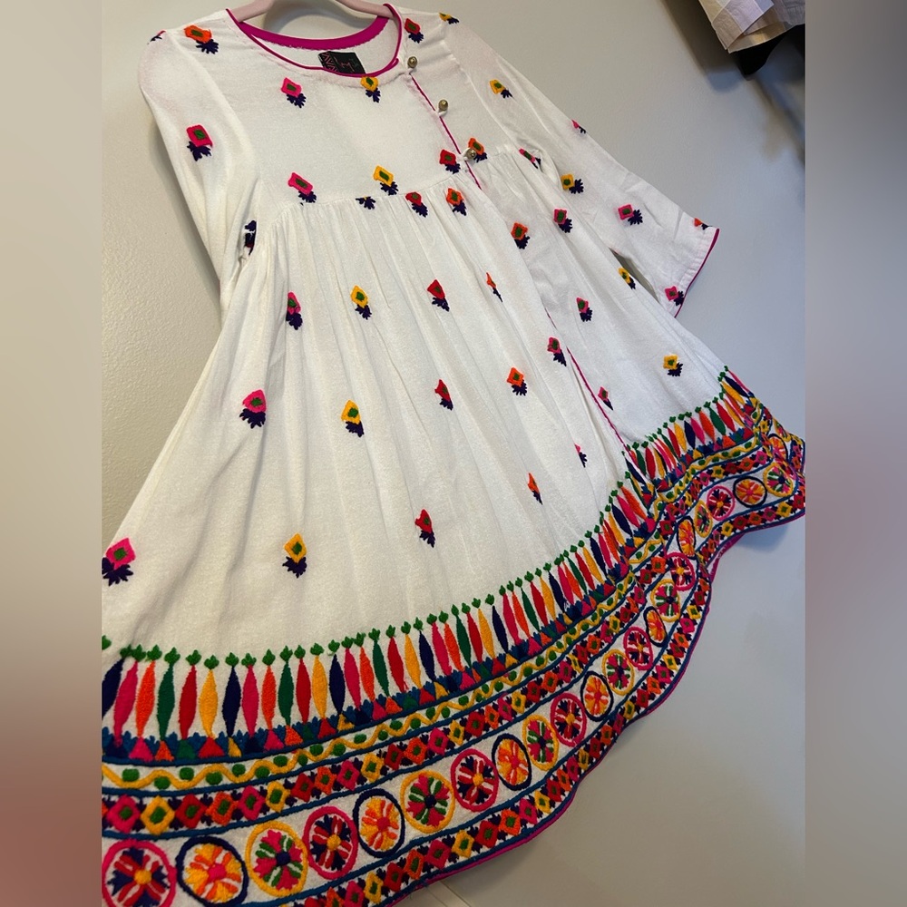 Embroidered Women’s Boho Festival Tunic